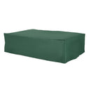 Large Waterproof Outdoor Furniture UV Protective Cover 96.5" x 65.7" x 26.4" - Dark Green - Seasonal Overstock