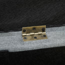 Benches, Osman 47" Nailhead Light Grey Upholstered Storage Bench - Seasonal Overstock