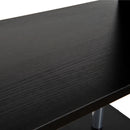 Sylas 4-Tier Bookshelf - Black - Seasonal Overstock