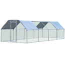 Coops & Hutches, 25' x 9.2' Steel Frame Walk-In Chicken Coop Run - Seasonal Overstock