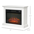 Fireplaces, Reeghan 31" Electric Fireplace with 1400W Heater - Seasonal Overstock