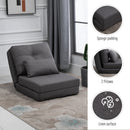 Kids Furniture, Remi Reclining Floor Lounger Chair Dark Grey - Seasonal Overstock