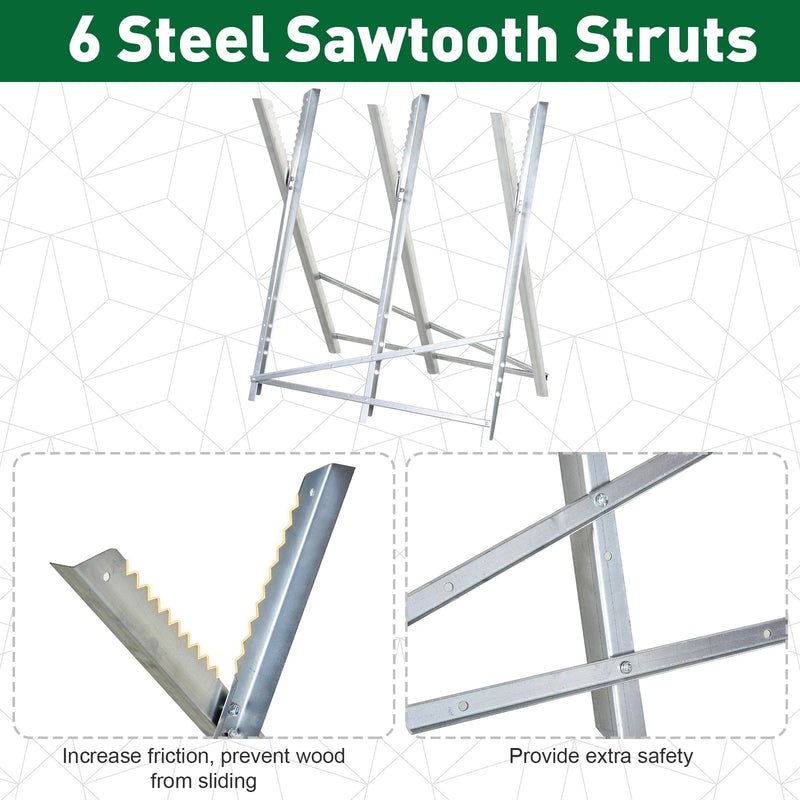 33" Folding Steel Sawbuck - Seasonal Overstock
