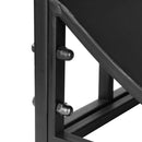 Scroll Design Black Log Holder Firewood Rack - Seasonal Overstock