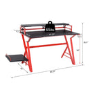 Desks, Xzander Dual Monitor Gaming Desk - Seasonal Overstock