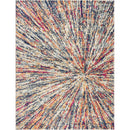 Zocha Modern Multi Colour Area Rug by Mercury Splash - Seasonal Overstock