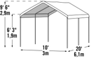 Canopy Tent, 10' x 20' MAX AP Gazebo Canopy Tent - 6 Legs - Seasonal Overstock