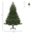 Christmas Trees, 5ft Artificial Green Christmas Tree with Automatic Open - Seasonal Overstock