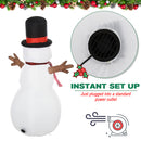 6ft Inflatable Snowman Christmas Decoration - Seasonal Overstock