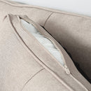 Anna Button Tufted Modern Contemporary Sofa - Beige - Seasonal Overstock