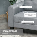 Anna Button Tufted Modern Contemporary Chair - Grey - Seasonal Overstock