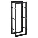 Black Vertical Log Holding Firewood Rack - Seasonal Overstock