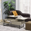 Coffee Tables, Cody Dual Lift Top Modern Coffee Table with Hidden Storage - Grey - Seasonal Overstock