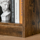 Dyan Rustic Brown 3-Tier Bookshelf - Seasonal Overstock