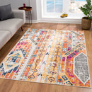 Area Rugs, Safiya Multi-Colour Area Rug by Mercury Splash - Seasonal Overstock