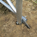 Greenhouses, 20 x 10 x 7ft Soft Cover Walk-In Greenhouse Green - Seasonal Overstock