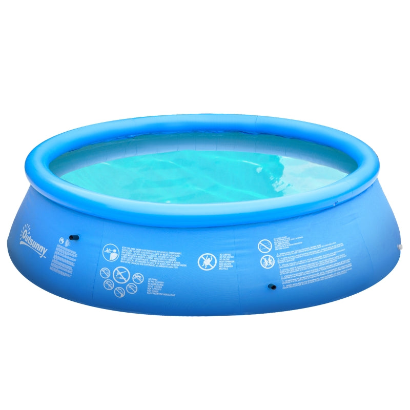 9ft Round Inflatable Pool Diameter x 30" Deep - Seasonal Overstock