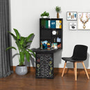 Sofia Floating Wall Desk Table - Black - Seasonal Overstock