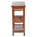 Kitchen Carts, Darla Kitchen Cart with Castors - Seasonal Overstock