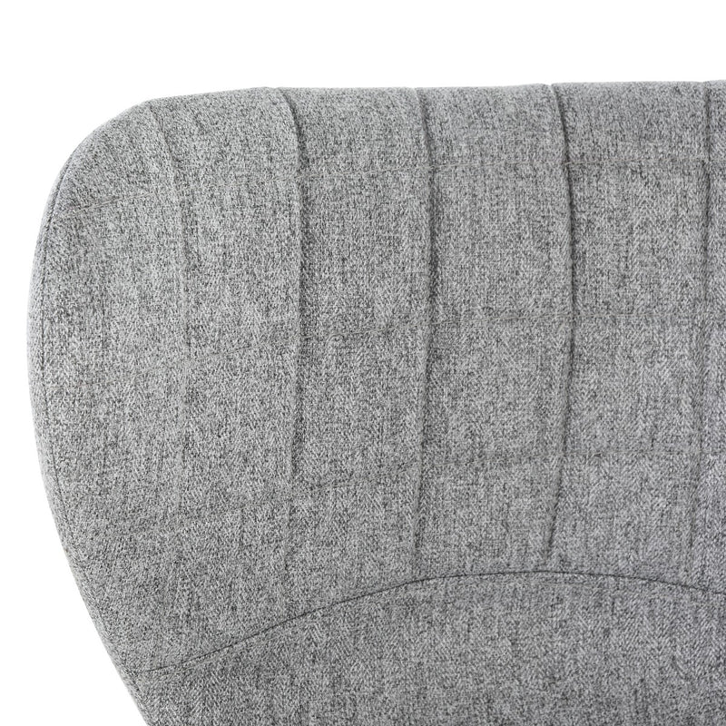 Norwin Adjustable Height Swivel Barstool (2 Pack) - Grey Fabric - Seasonal Overstock