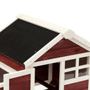 Coops & Hutches, Backyard Rabbit Cage With Two Levels 48" x 25" x 36" - Seasonal Overstock