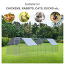 Coops & Hutches, 25' x 9.2' Steel Frame Walk-In Chicken Coop Run - Seasonal Overstock