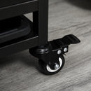 45" Heavy Duty Steel Dog Crate with Casters - Seasonal Overstock