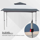 Gazebos, Cairo 12' x 12' Pop-Up Gazebo Canopy with Mesh Side Walls and Storage Bag - Grey - Seasonal Overstock