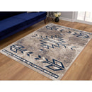 Nita Beige Geometric Area Rug by Casper Studios - Seasonal Overstock