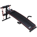 Workout Benches, Adjustable Sit-Up Bench with Resistance Bands - Seasonal Overstock