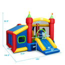 Bouncy Castles, Super Fun 5-in-1 Bouncy Castle 12.5' x 10'x 7' - Seasonal Overstock