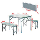 Camping Accessories, 35" Adjustable Height Camping Table - Seasonal Overstock