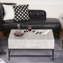 Ranoki Marble Grey Lift Top Coffee Table - Seasonal Overstock