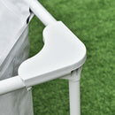 Pools, 8.3' x 5' Above Ground Swimming Pool with Pump & Filter 26" Deep - Grey - Seasonal Overstock