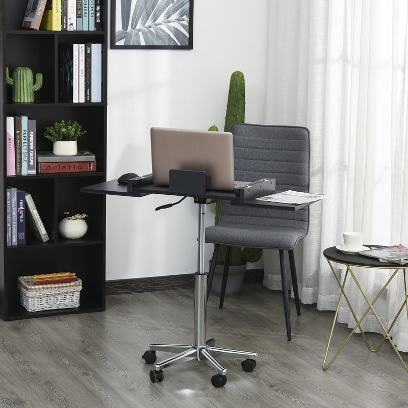 Bowen Mobile Desk with Adjustable Height - Seasonal Overstock