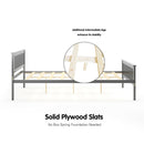 Tawny Espresso Brown Full Size Wood Platform Bed - Seasonal Overstock