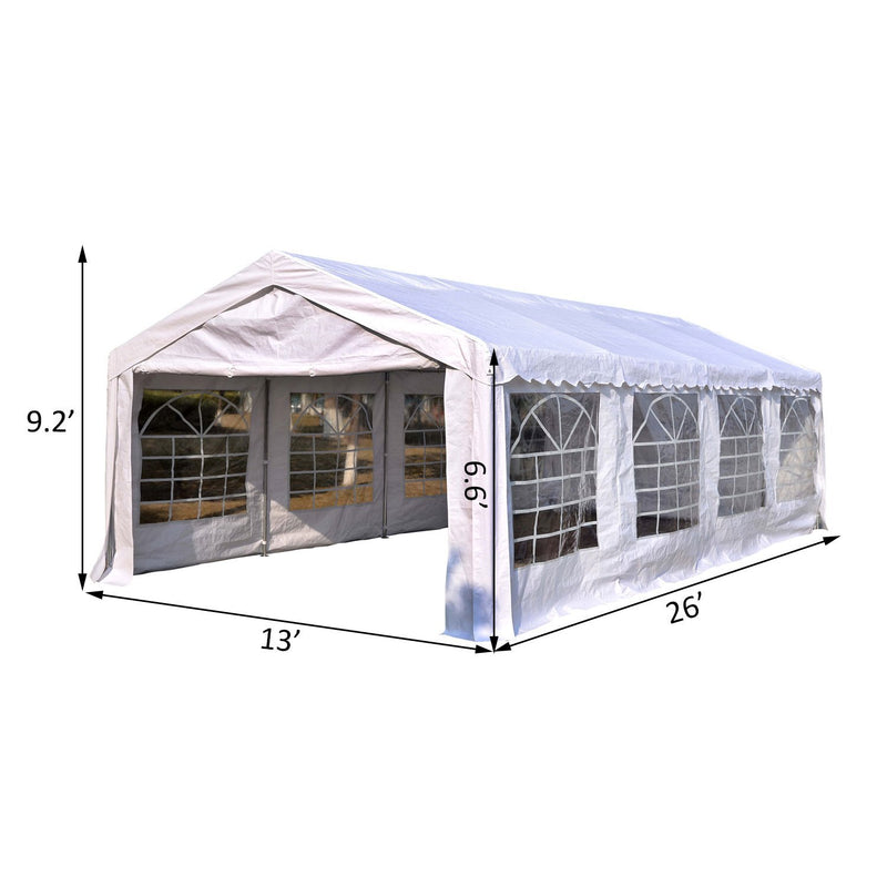 13 x 26ft Heavy Duty Party Tent - Seasonal Overstock