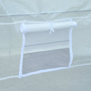 Greenhouses, 8.2' x 6.6' x 6.6' Soft Cover Greenhouse in White - Seasonal Overstock