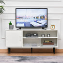 Azel White 50" TV Console Stand - Seasonal Overstock