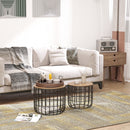 Coffee Tables, Wilder 2pc Industrial Style Coffee Table Set - Seasonal Overstock
