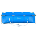 Pools, 8.3' x 5' Above Ground Swimming Pool with Pump & Filter 26" Deep - Blue - Seasonal Overstock