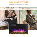 36" Wall Mounted 1500W Electric Fireplace - Seasonal Overstock