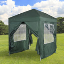 Canopy Tents, 6.6' x 6.6' Pop-Up Canopy Tent Green - Seasonal Overstock