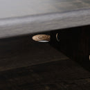 TV Stand, Donovan 45" Espresso Brown TV Stand Fireplace for up to 47" TVs - Seasonal Overstock