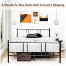 Graham Full Size Metal Platform Bed - Seasonal Overstock