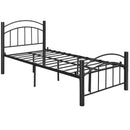 Huckley Twin Metal Platform Bed - Seasonal Overstock