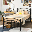 Huckley Twin Metal Platform Bed - Seasonal Overstock