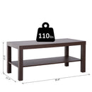 Coffee Tables, Olivia Walnut Coffee Table - Seasonal Overstock