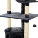 Cat Trees, 7.8 - 8.5ft XL Cat Tree / Condo / Activity Center - Dark Grey - Seasonal Overstock