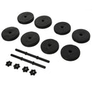 Set of 2 Adjustable Dumbbells Set 44 lb (20 kgs) Total Weight - Seasonal Overstock